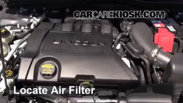2011 Lincoln MKZ 3.5L V6 Air Filter (Engine) Replace